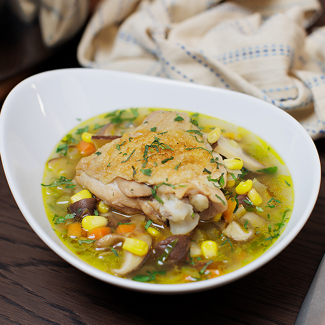 Chicken Sweet Corn soup | Savory Comfort