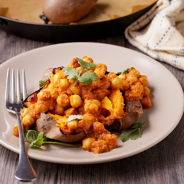 Curry Delight | Vegan Chickpea & Sweet Potato Feast