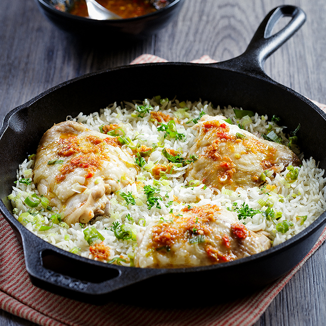 Minimalist Hainanese Chicken Rice | Asian versions of “Marry Me” Chicken