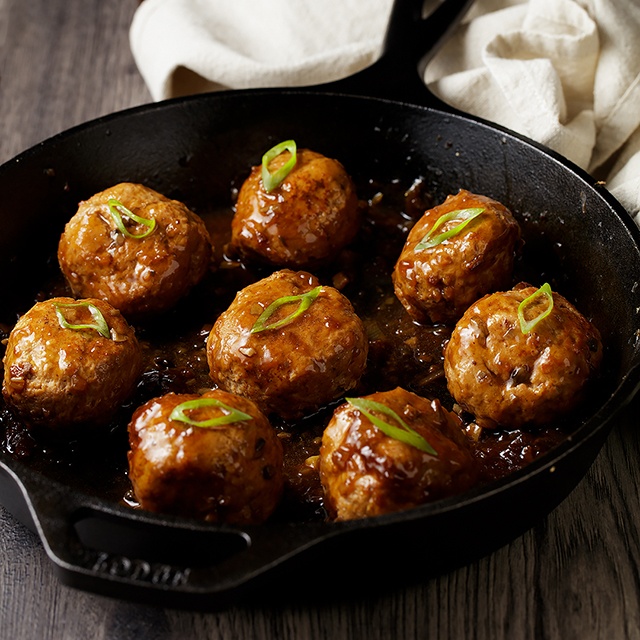 Asian Fusion Bliss | Homemade Teriyaki Pork Meatballs Unleashed