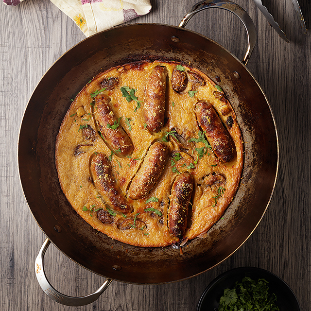 Toad in the Hole with a Difference| My Take on the British Classic Dish