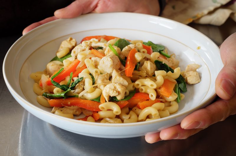 Quick & Flavorful Chicken Macaroni Bowl