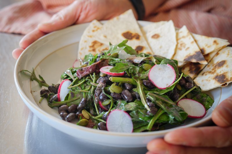 Easy Vegan Meal Prep | Miso Black Bean Salad Recipe