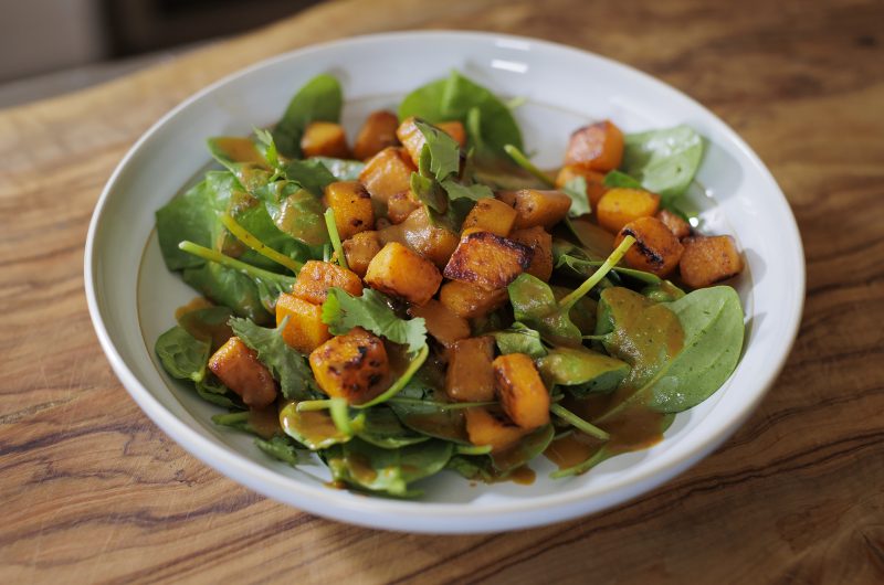 Creamy Butternut Squash Vegan Bowl